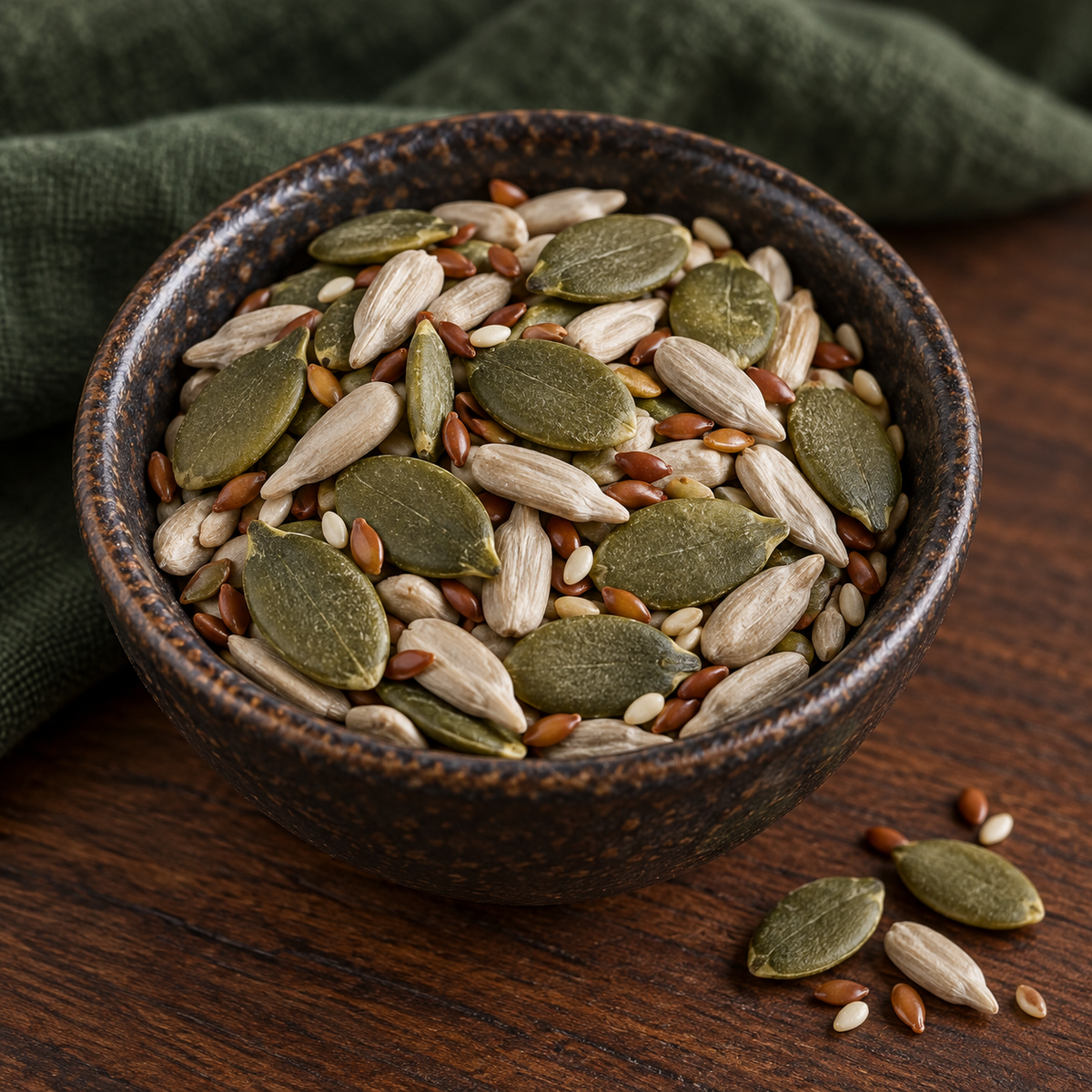 Infinity Foods Organic Omega Four Seed Mix detail