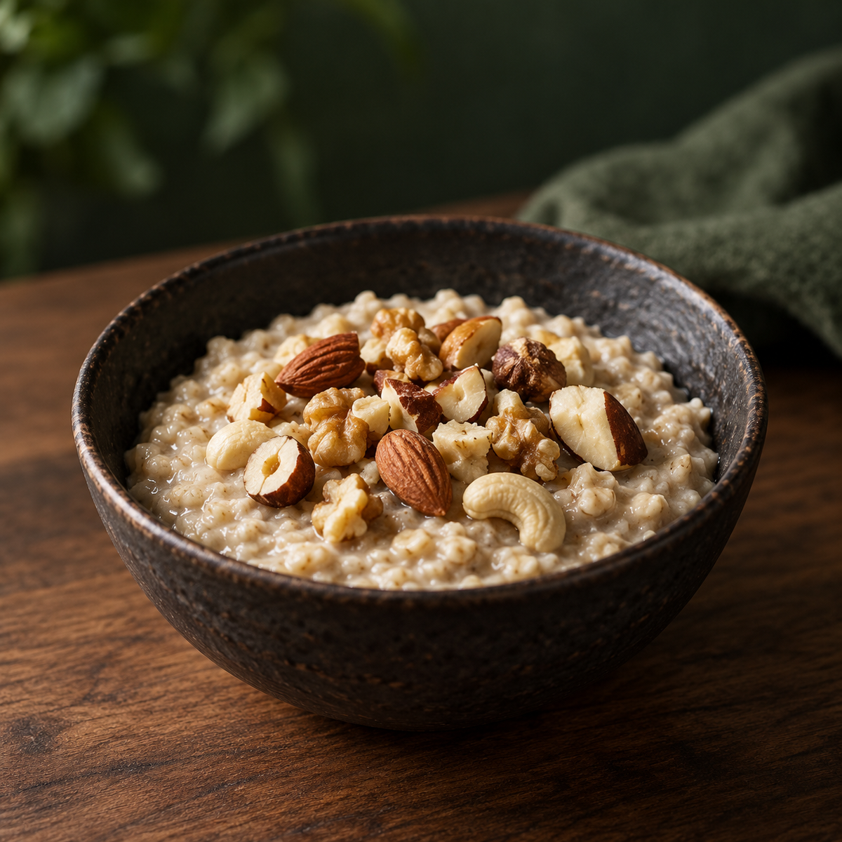 Infinity Organic Mixed Nuts with porridge