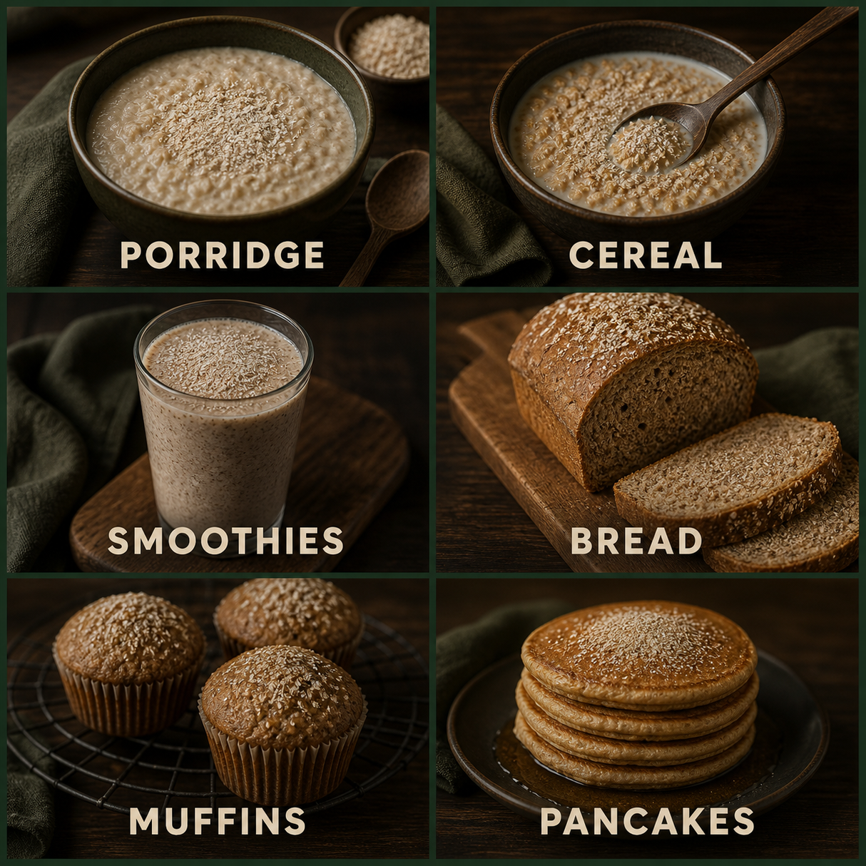Ways to use Organic Oat Bran