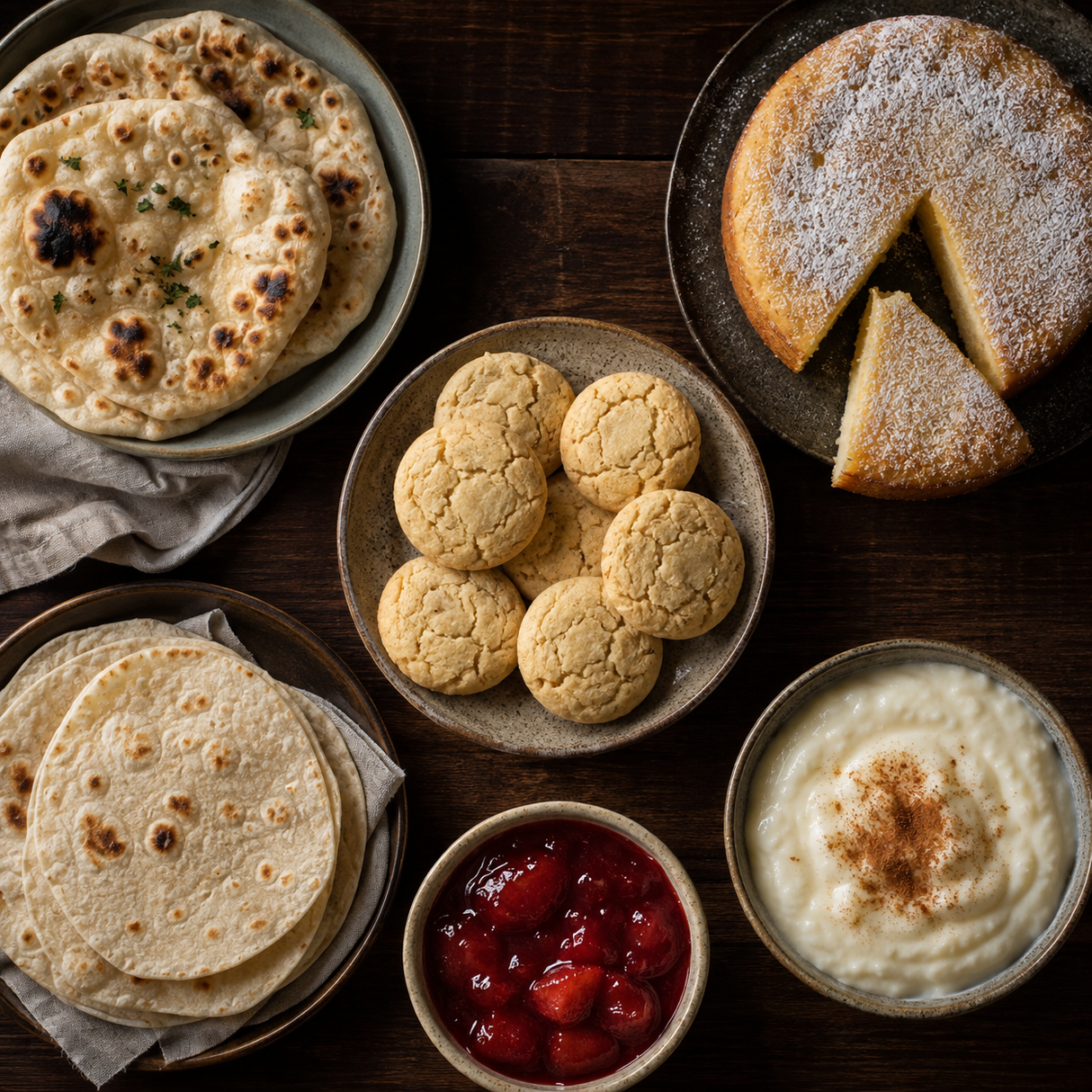 Infinity Foods Organic Tapioca Flour — six serving ideas