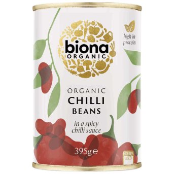 Biona Organic Kidney Beans in Chilli Sauce