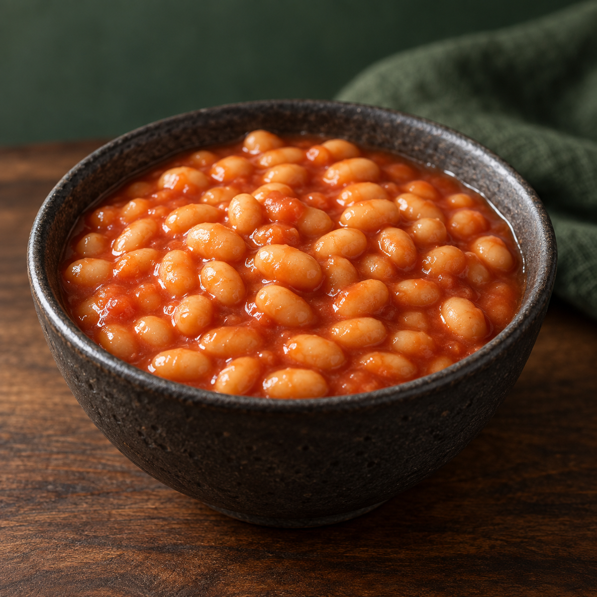 Mr Organic Baked Beans detail