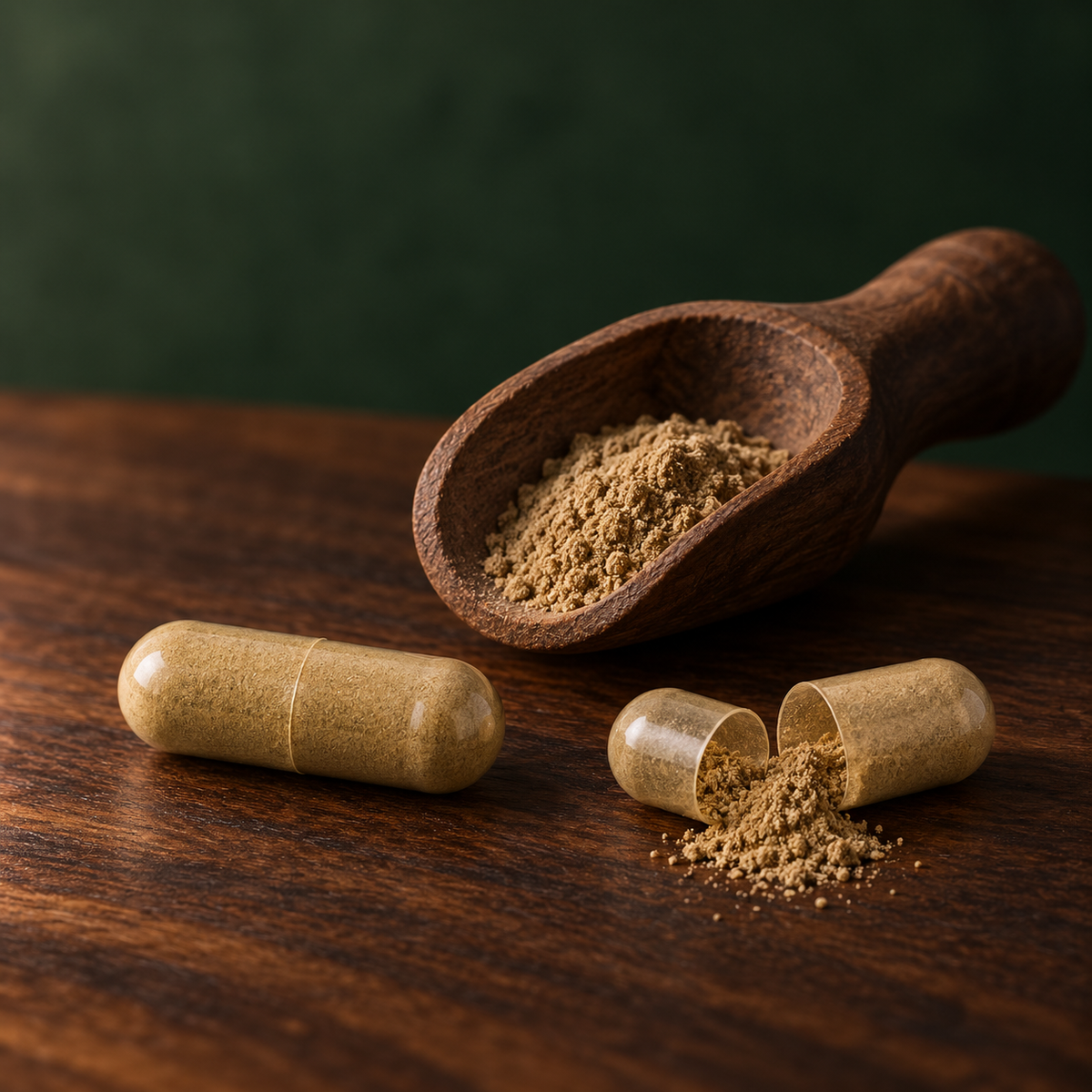 NUVITOX Lion's Mane capsule and extract detail
