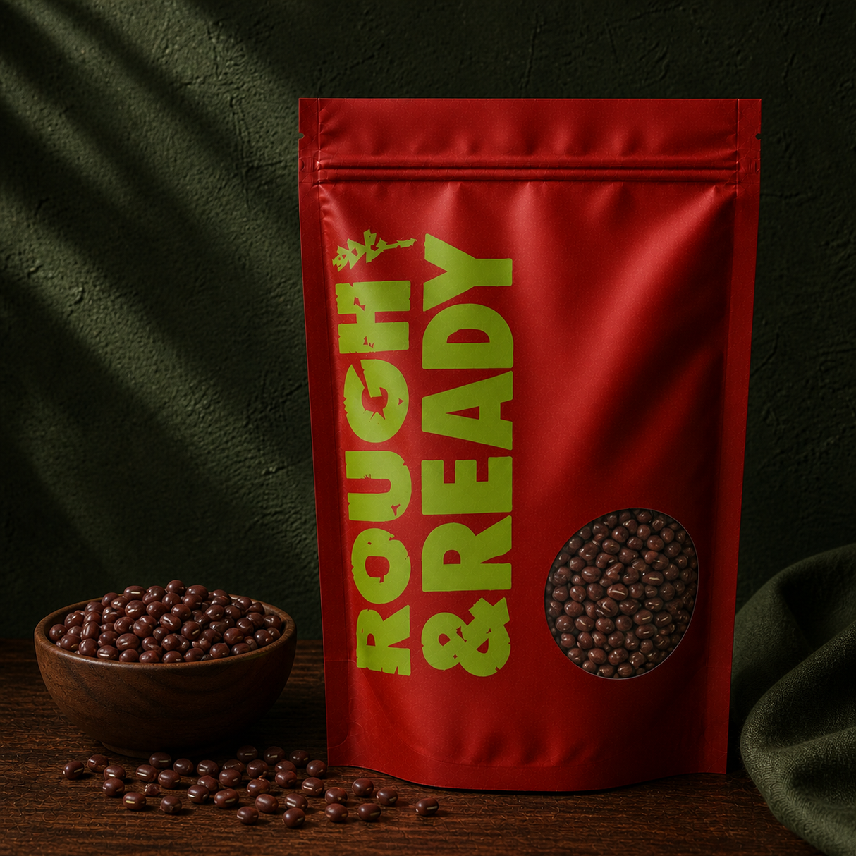 Organic Aduki Beans — packaging