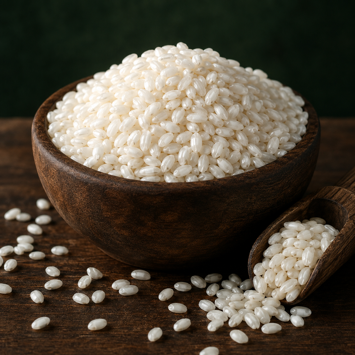 Organic Arborio Rice – serving suggestion