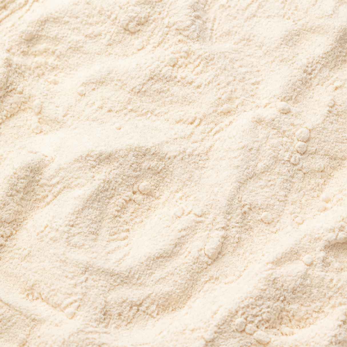 Extreme close-up of organic baobab powder