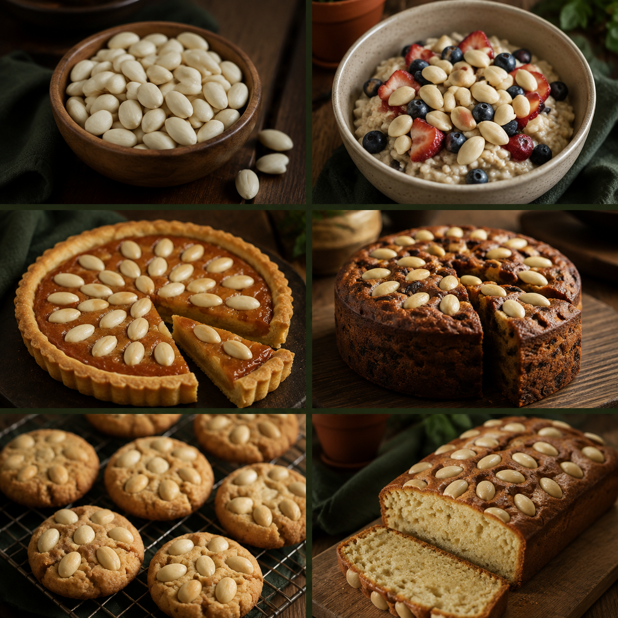 Six ways to enjoy Organic Blanched Almonds