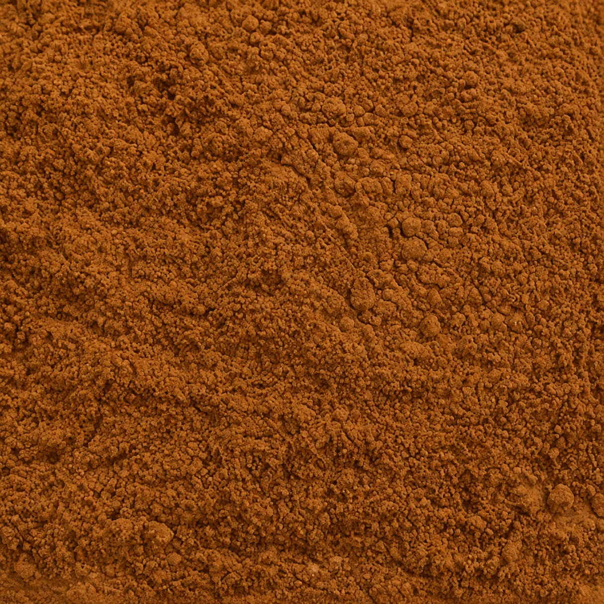 Organic Ceylon Cinnamon Powder extreme close-up