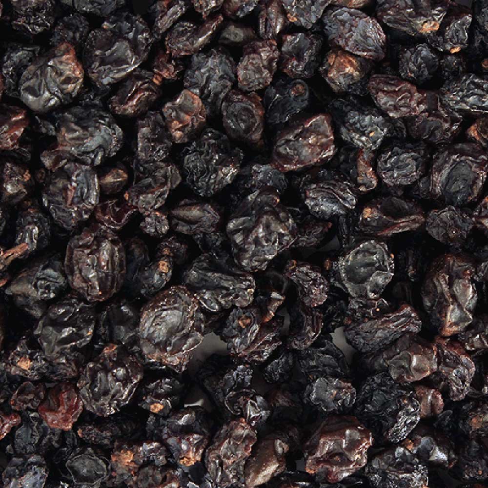 Organic Currants extreme close-up