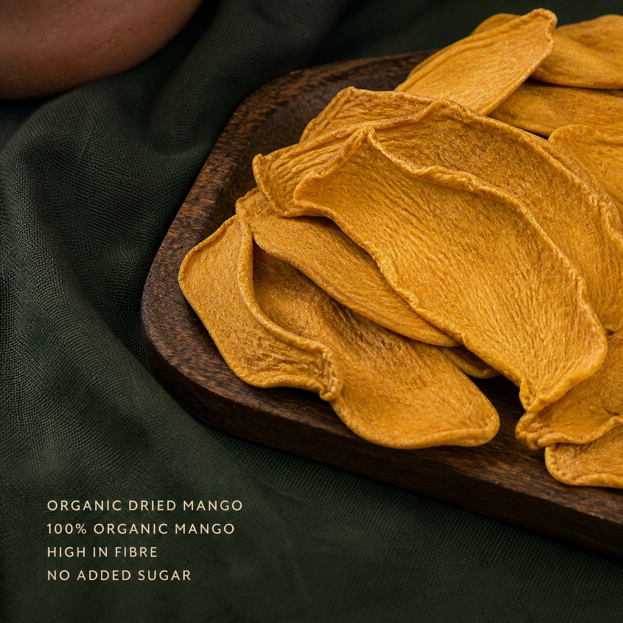 Organic dried mango slices product benefits