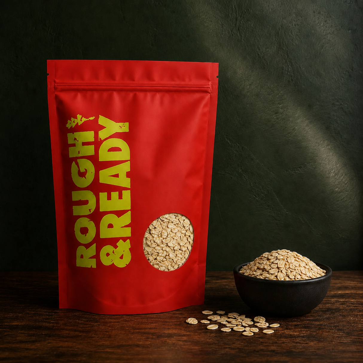 Rough and Ready Organic Gluten Free Jumbo Oats pouch