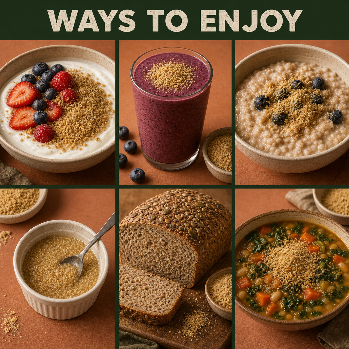 Ways to enjoy Organic Ground Golden Flaxseed