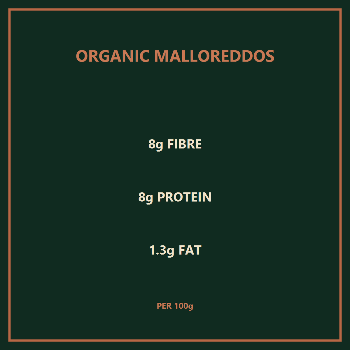 organic malloreddos small shell pasta — nutrition benefits