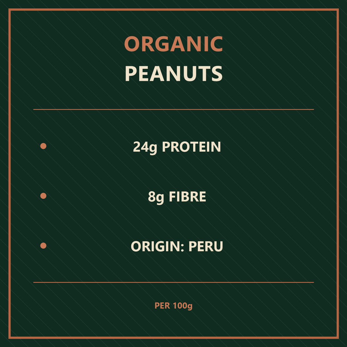 Organic Peanuts – nutrition and origin facts