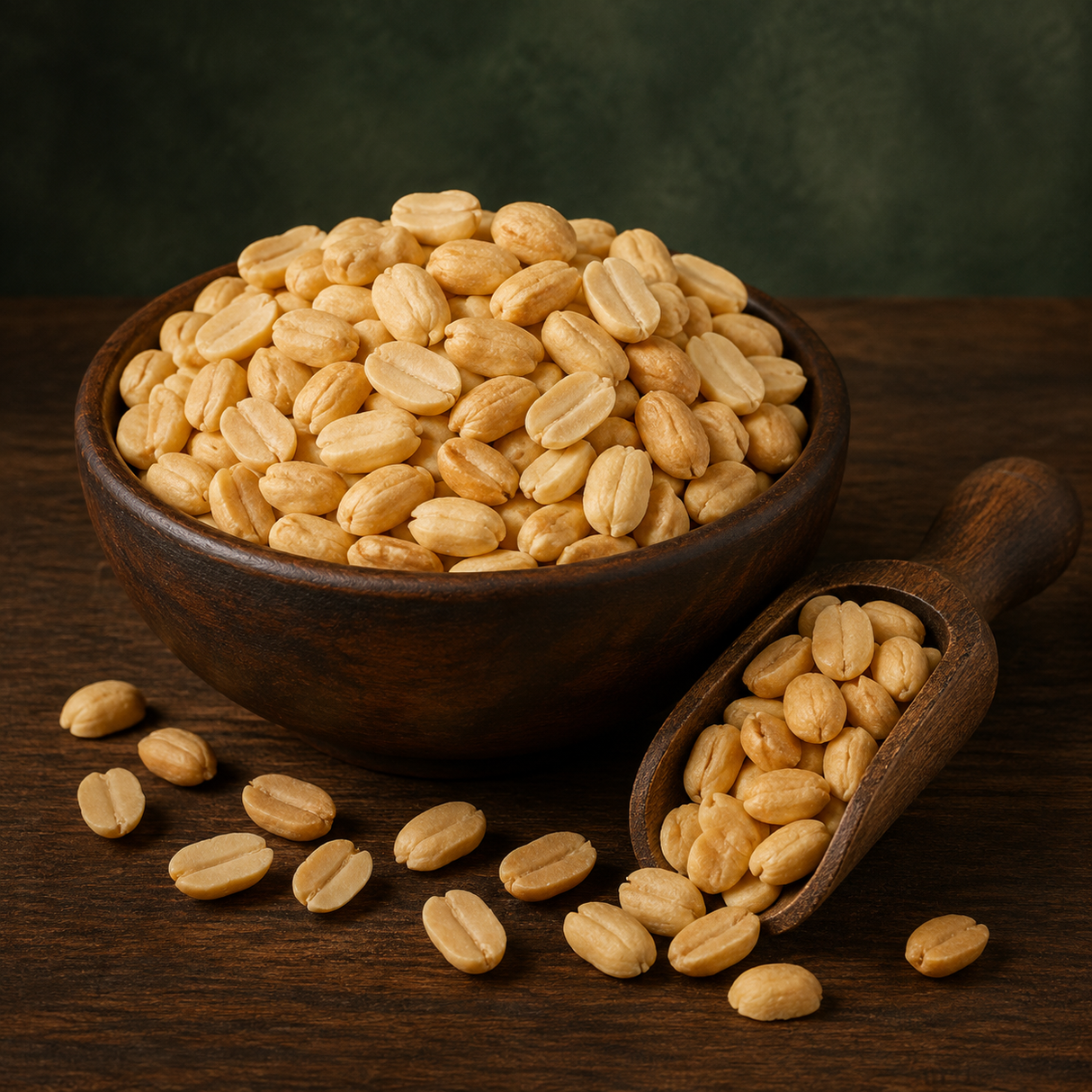 Organic Peanuts – serving suggestion