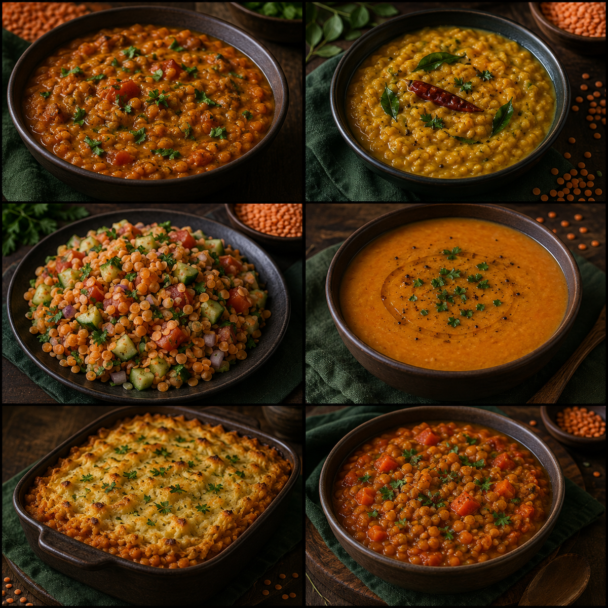 Six ways to enjoy organic red lentils