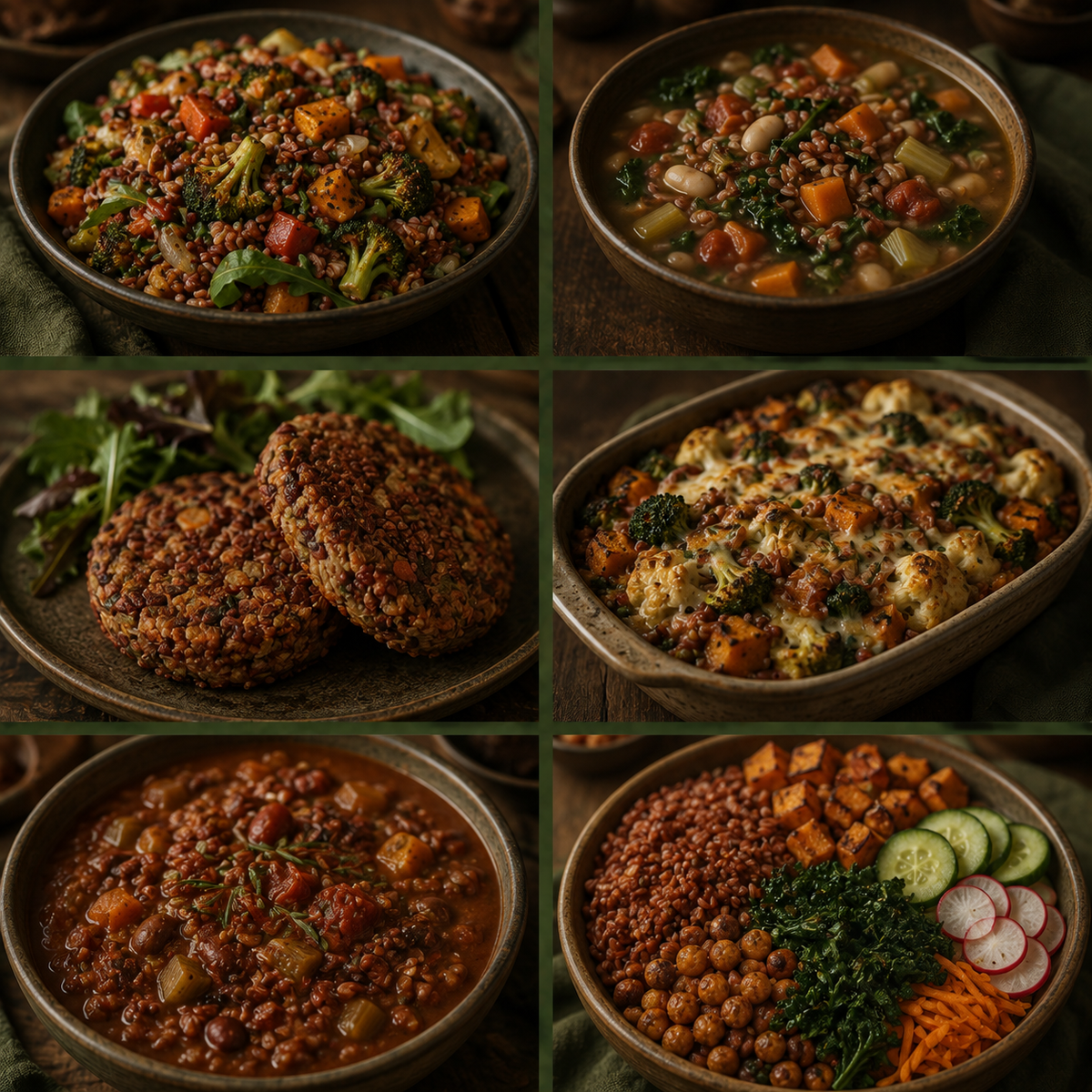 Organic Red Rice six ways to enjoy