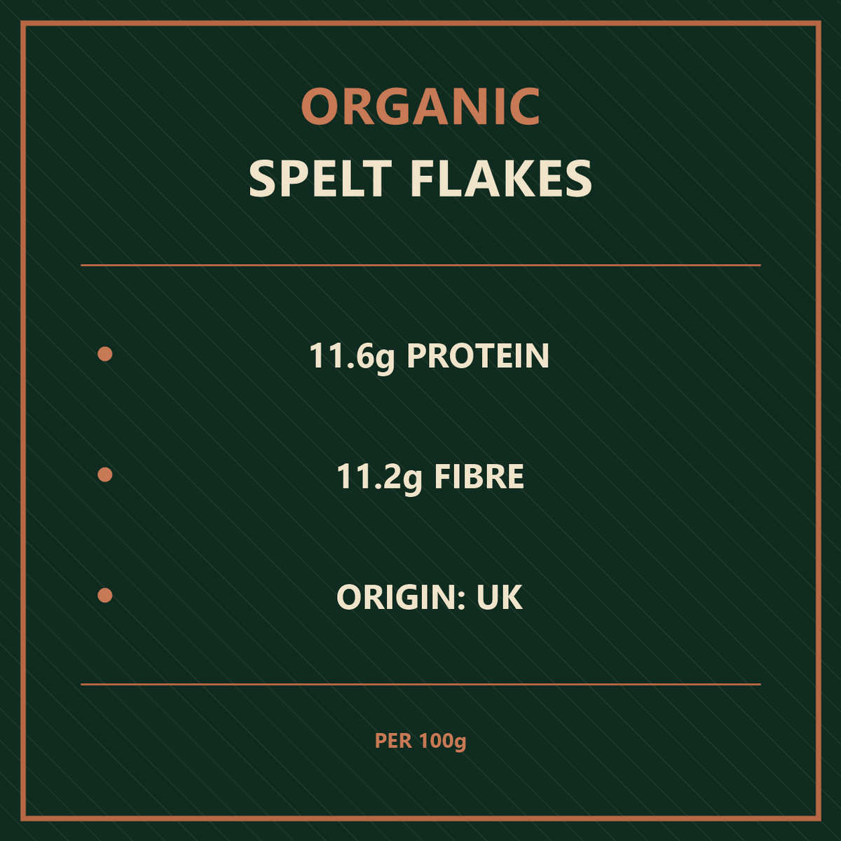 Organic Spelt Flakes — slot 3