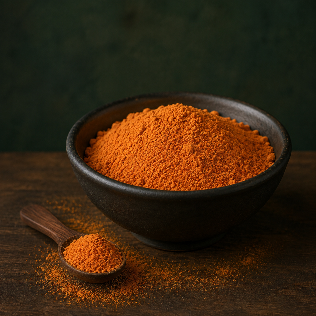 Organic Turmeric Powder — serving suggestion