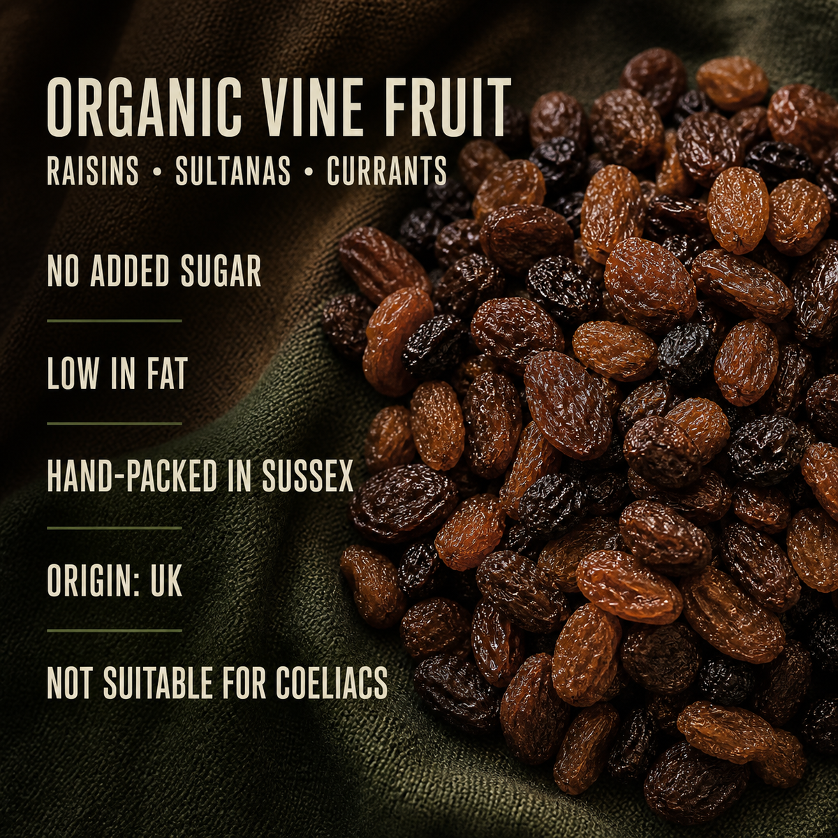 Organic Vine Fruit — benefits
