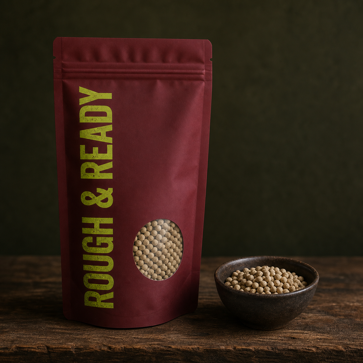 Organic White Peppercorns — Rough and Ready pouch