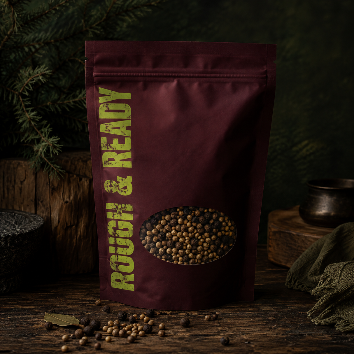 Rough and Ready pickling spice pouch