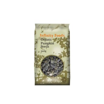 Infinity Foods Organic Pumpkin Seeds authentic pack