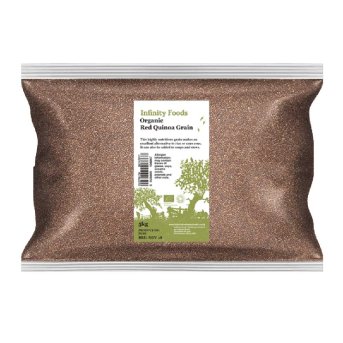 Infinity Foods Red Organic Red Quinoa Grain