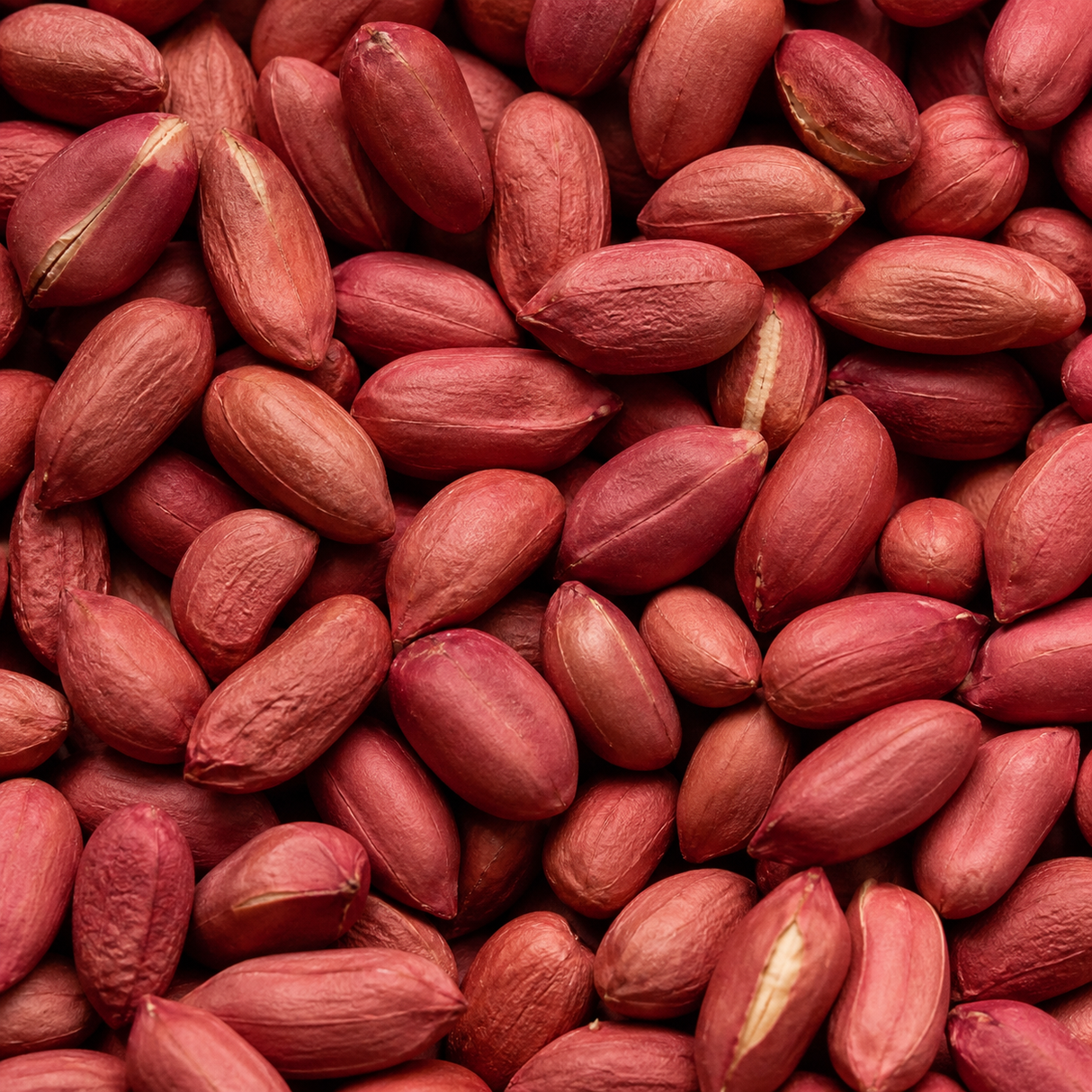 Redskin Peanuts extreme close-up