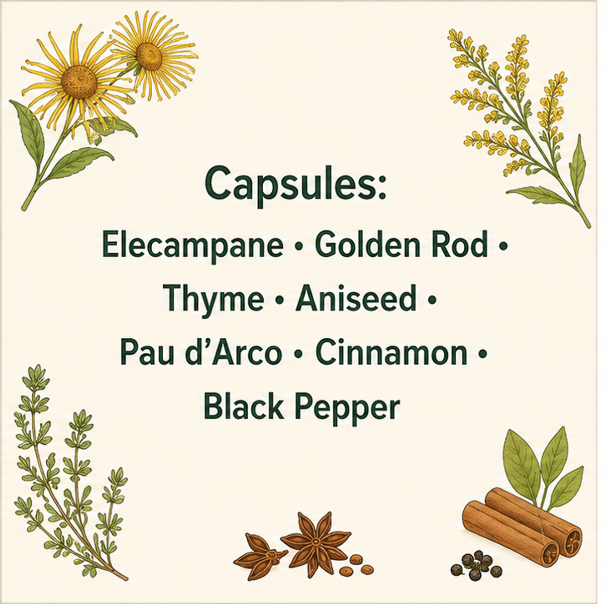 SHS Lu Capsules ingredients