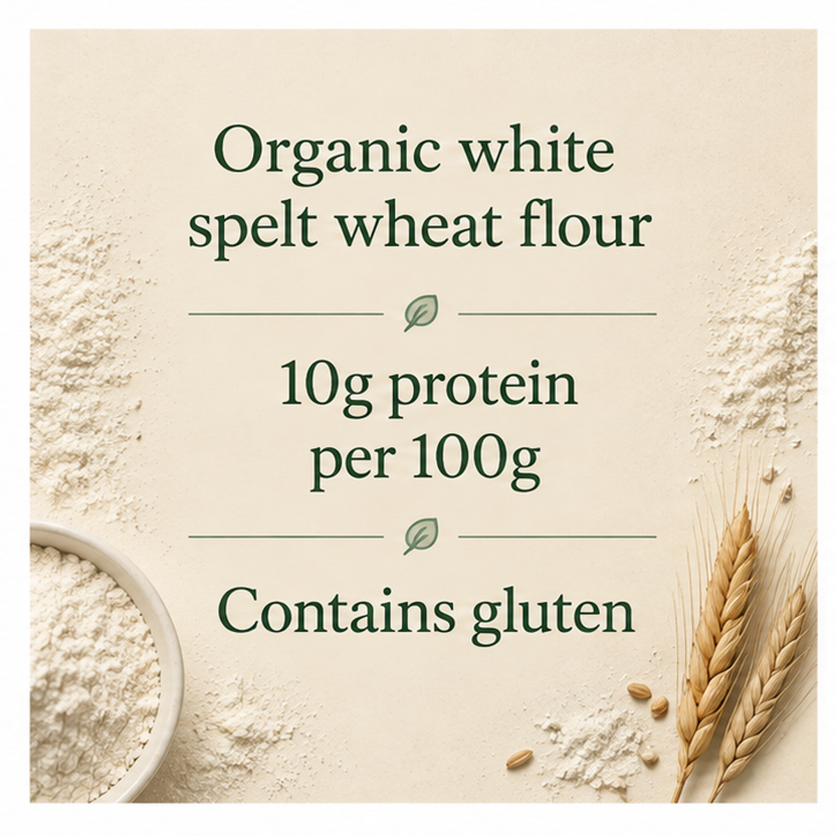 Doves Farm Organic White Spelt Flour facts
