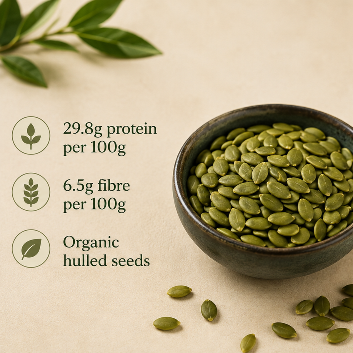 Organic pumpkin seeds nutrition facts