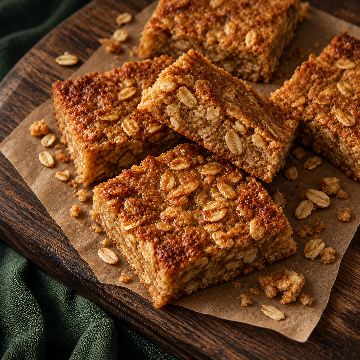 Recipe inspiration: jumbo oat flapjack squares
