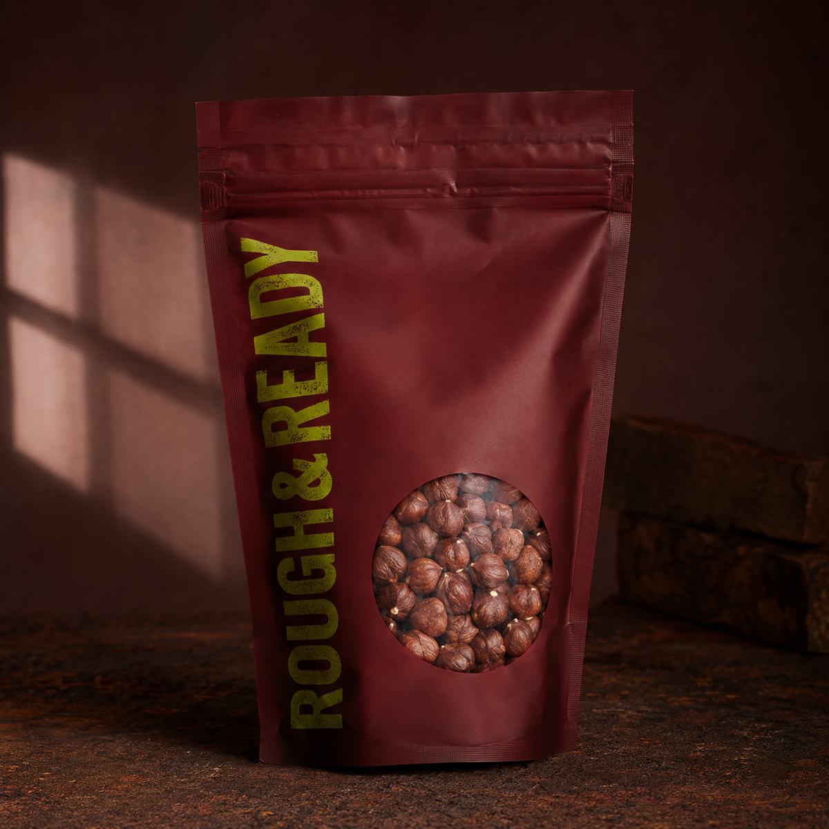 Infinity Foods Bulk Organic Hazelnuts — Rough and Ready pouch