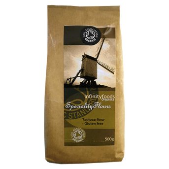 Infinity Foods Organic Tapioca Flour — authentic product packaging