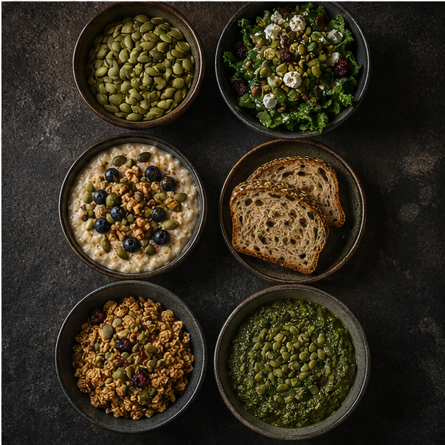 Six ways to use organic pumpkin seeds