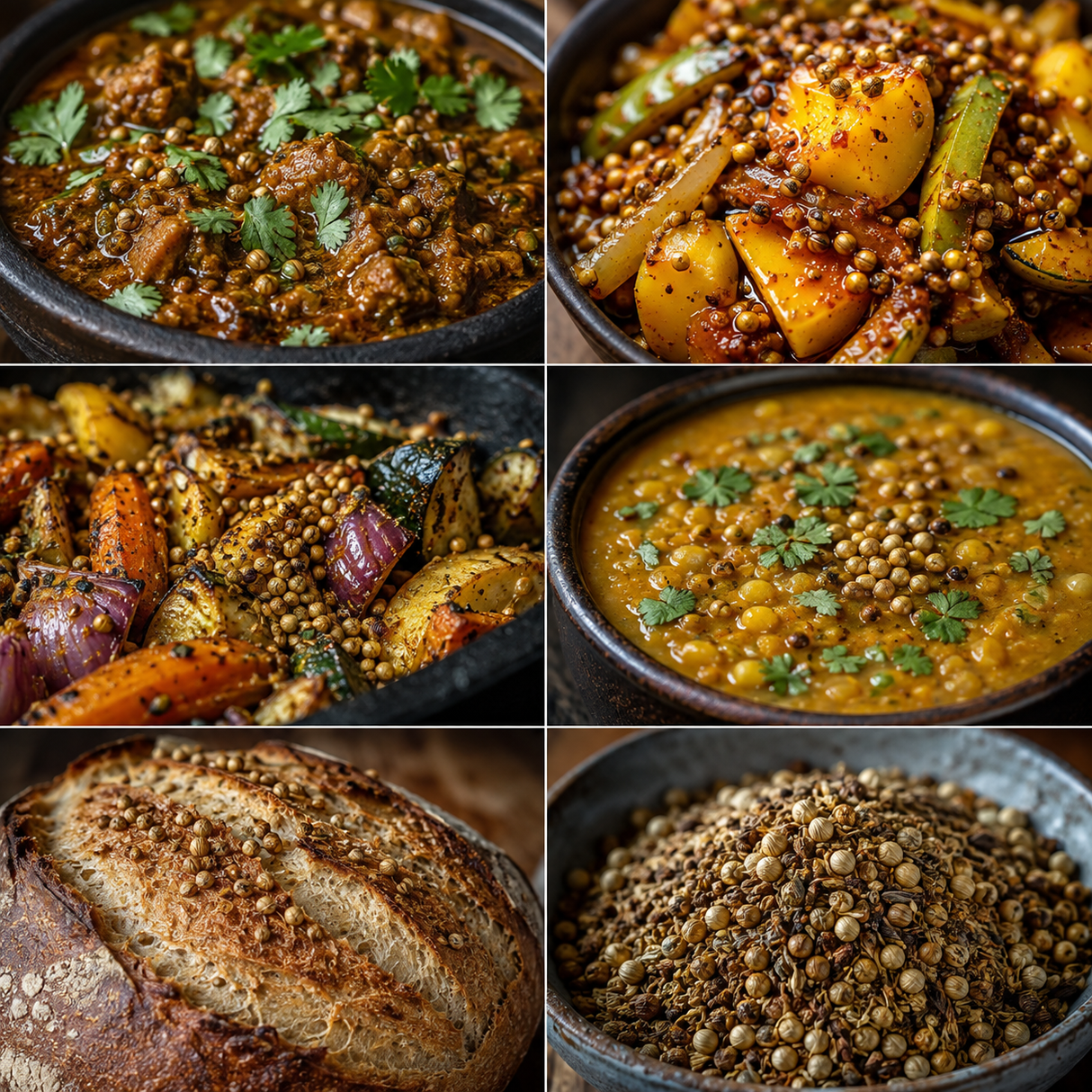 Six ways to use organic coriander seeds