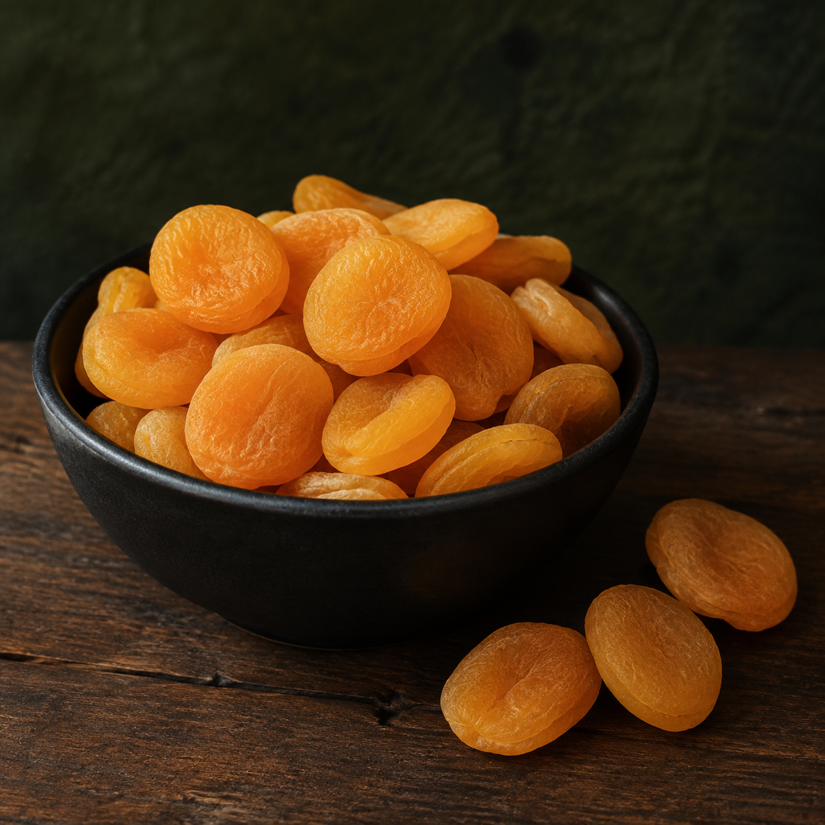 Whole Dried Apricots — serving suggestion