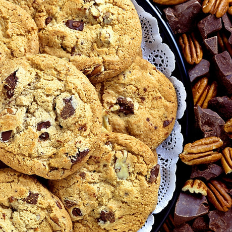 Pumpkin, Pecan & Choc Chip Cookies