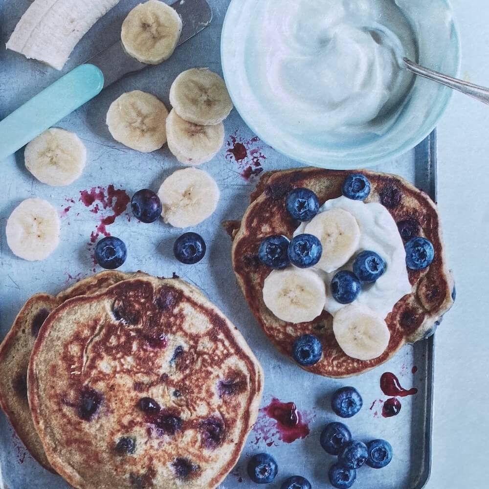 Quinoa & Blueberry Pancakes