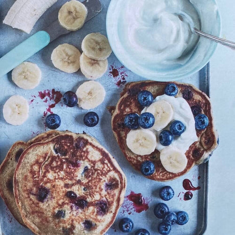 Quinoa & Blueberry Pancakes