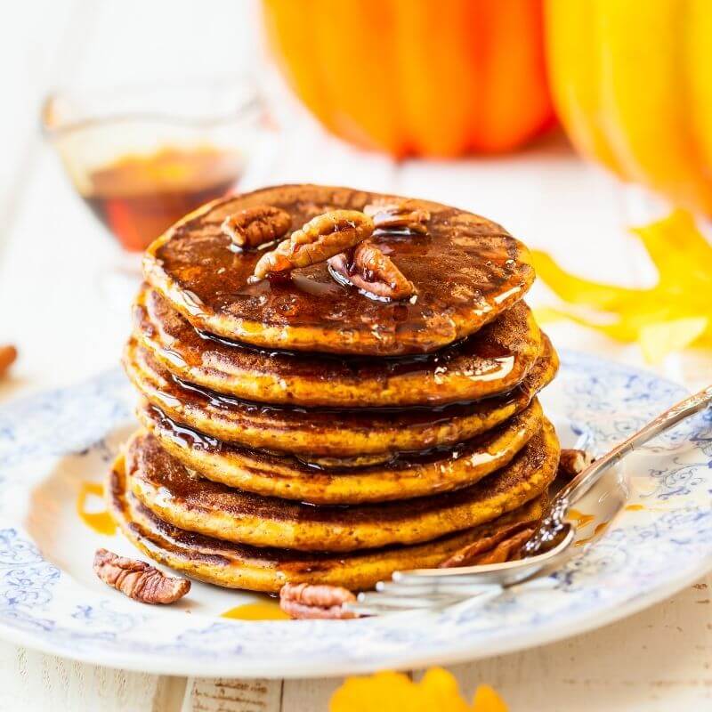 Spiced Pumpkin Pancakes