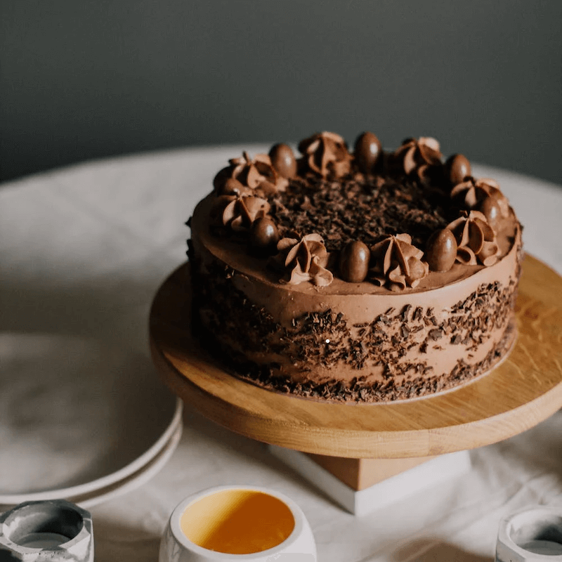 Vegan Chocolate Easter Cake