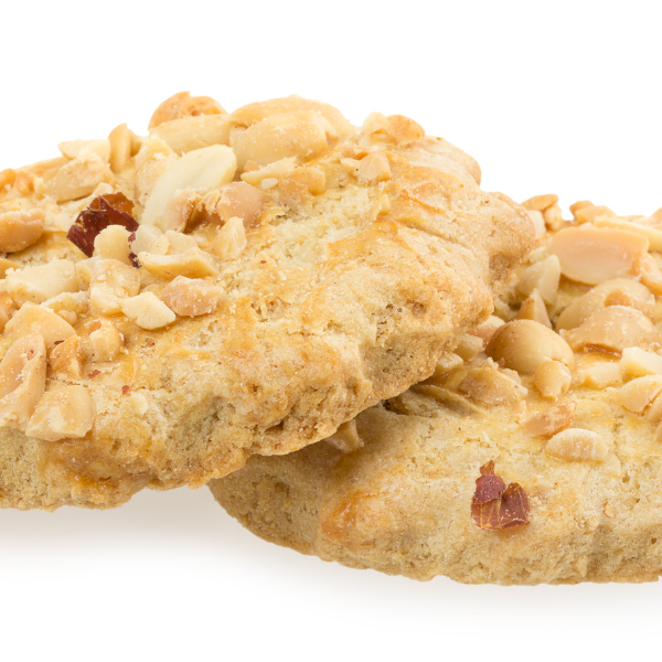 Peanut and Red Berry Biscuits