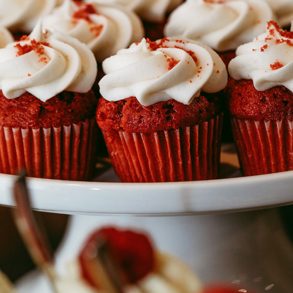 Indulgent Mixed Red Berry Cupcakes