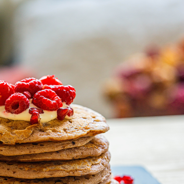 Mixed Red Berry Scotch Pancake