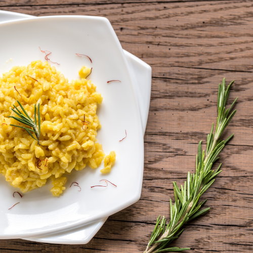 Saffron and Rosemary Risotto