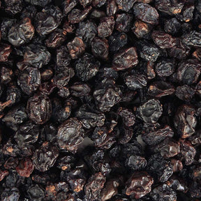 Organic currants macro