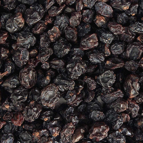 Organic currants macro