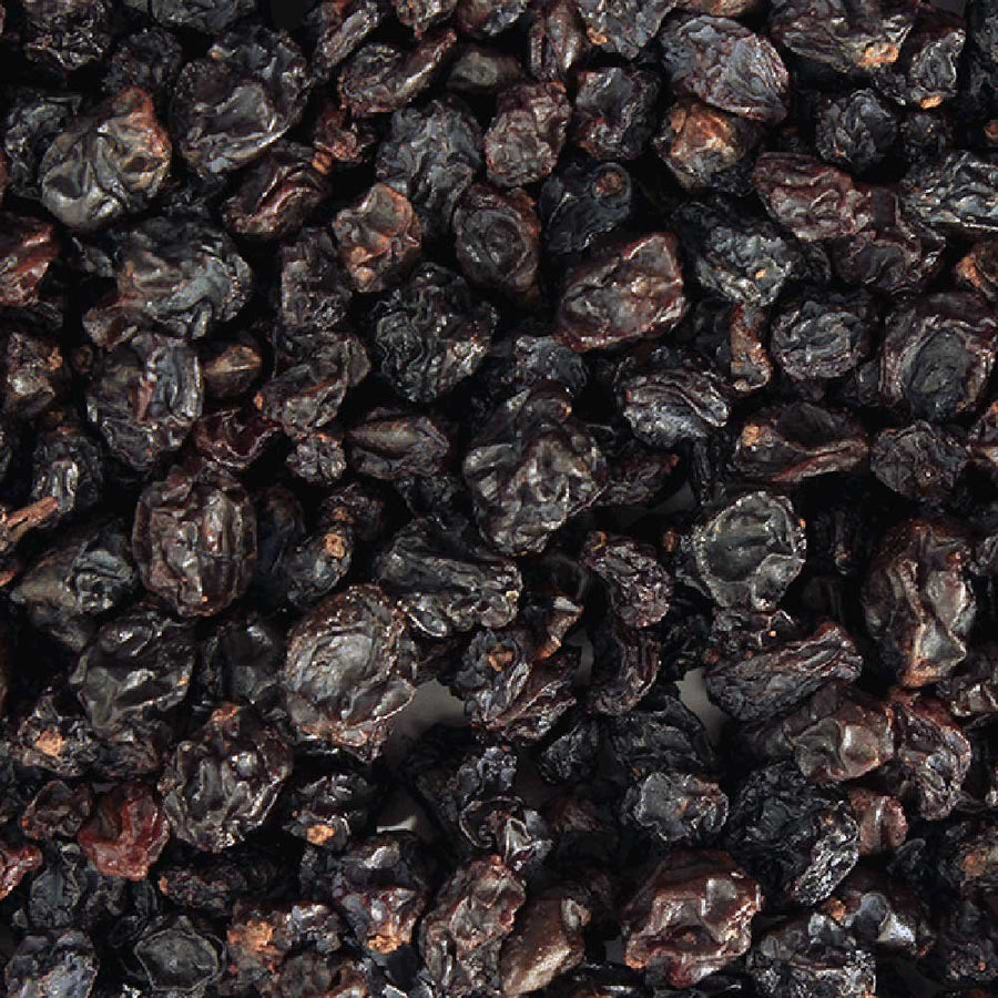 Organic currants macro